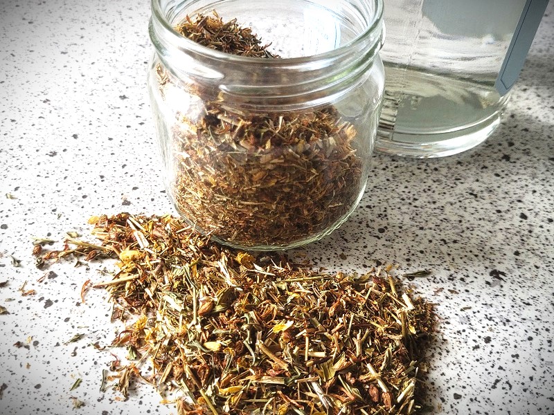 perikon tørret ved sylteglas